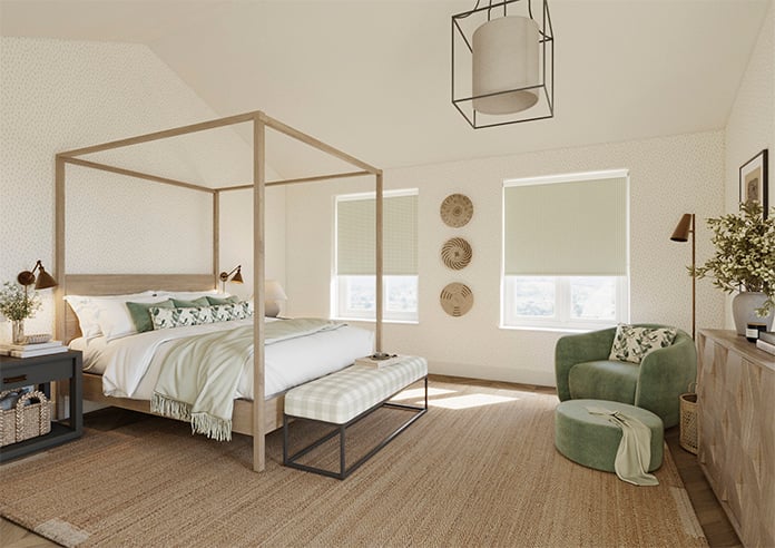 Weavers, Bud Green - Twist&Fit Roller Blind - Image 7